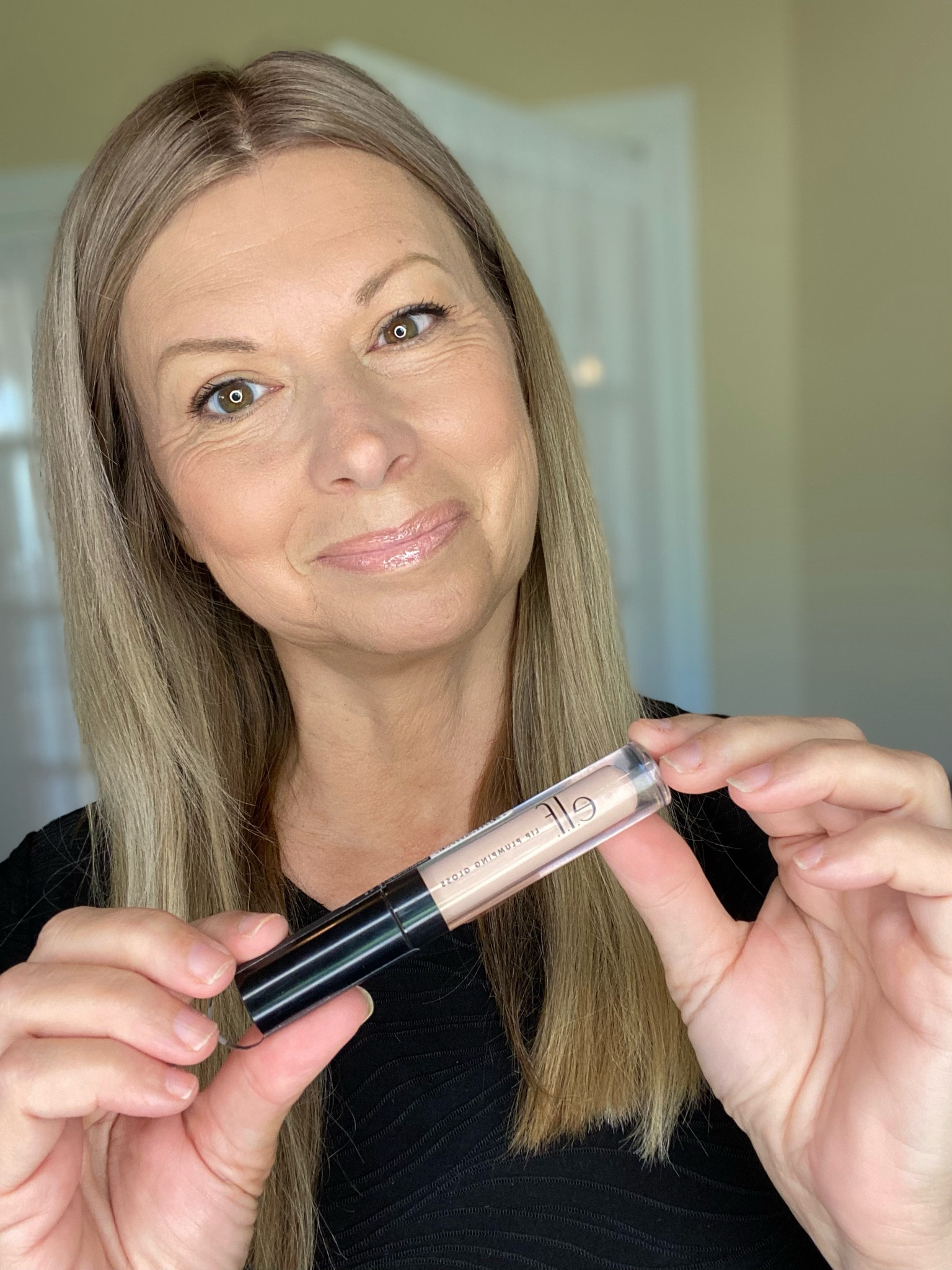e.l.f. Lip Plumping Gloss - 0.09 fl oz $7.00 color: Peach Bellini 
Available in several colors.

#LTKbeauty #LTKstyletip