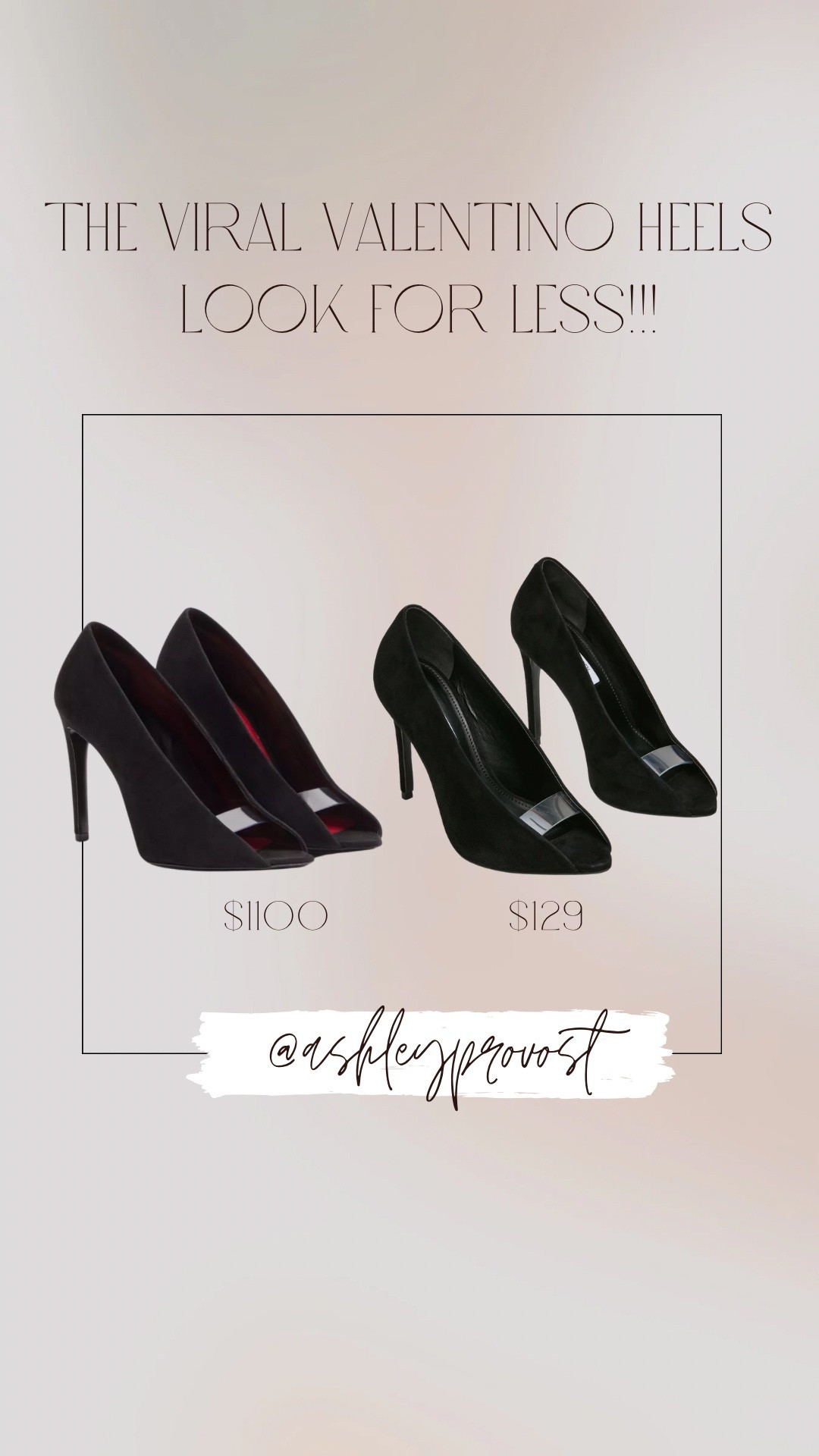 these Valentino viral heels are sold out everywhere, you can’t get your hands on them. I found the perfect look for less! Size up a half!!

#LTKMothersDay #LTKdayinmylife #LTKWorkwear