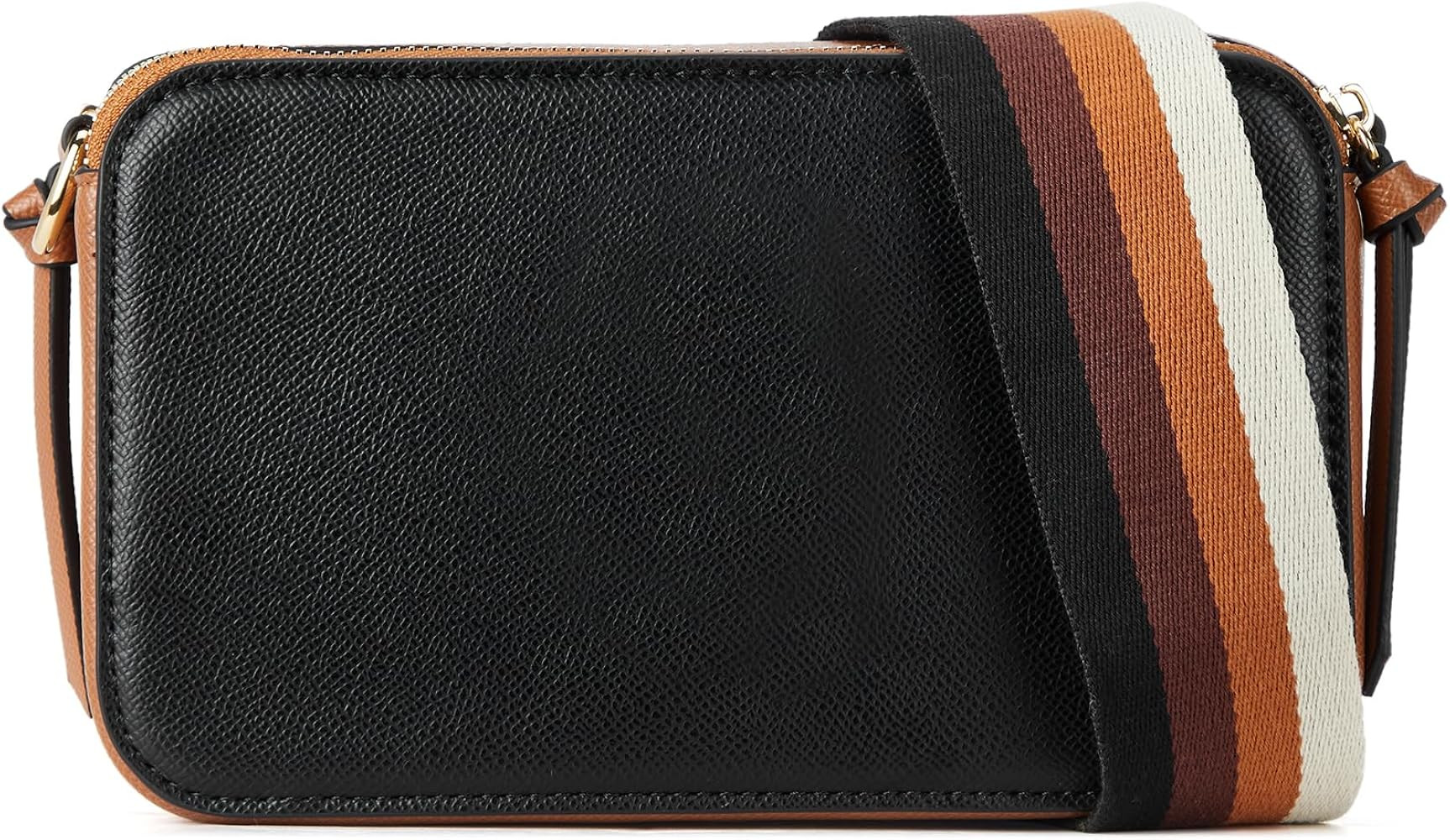 BOSTANTEN Crossbody Bags for Women Leather Snapshot Purses Shoulder Handbags with 2 Adjustable Wi... | Amazon (US)