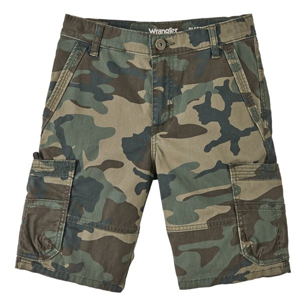 Wrangler® Boy's Straight Fit Gamer Cargo Short, Sizes 4-18 | Walmart (US)