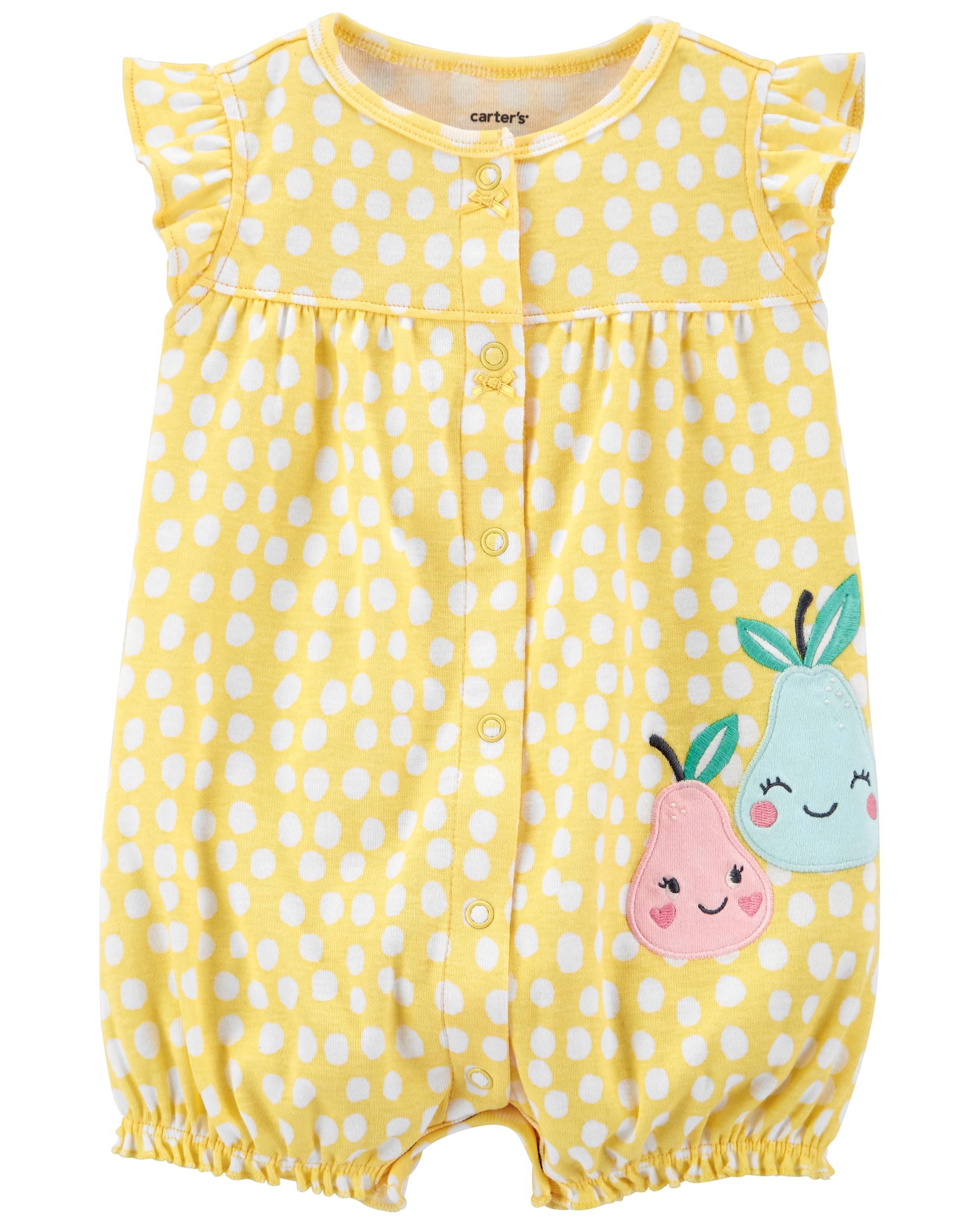 Pear Snap-Up Romper | Carter's