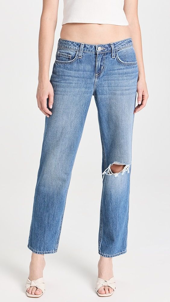 L'AGENCE Nevia Slouch Straight Jeans | Shopbop | Shopbop