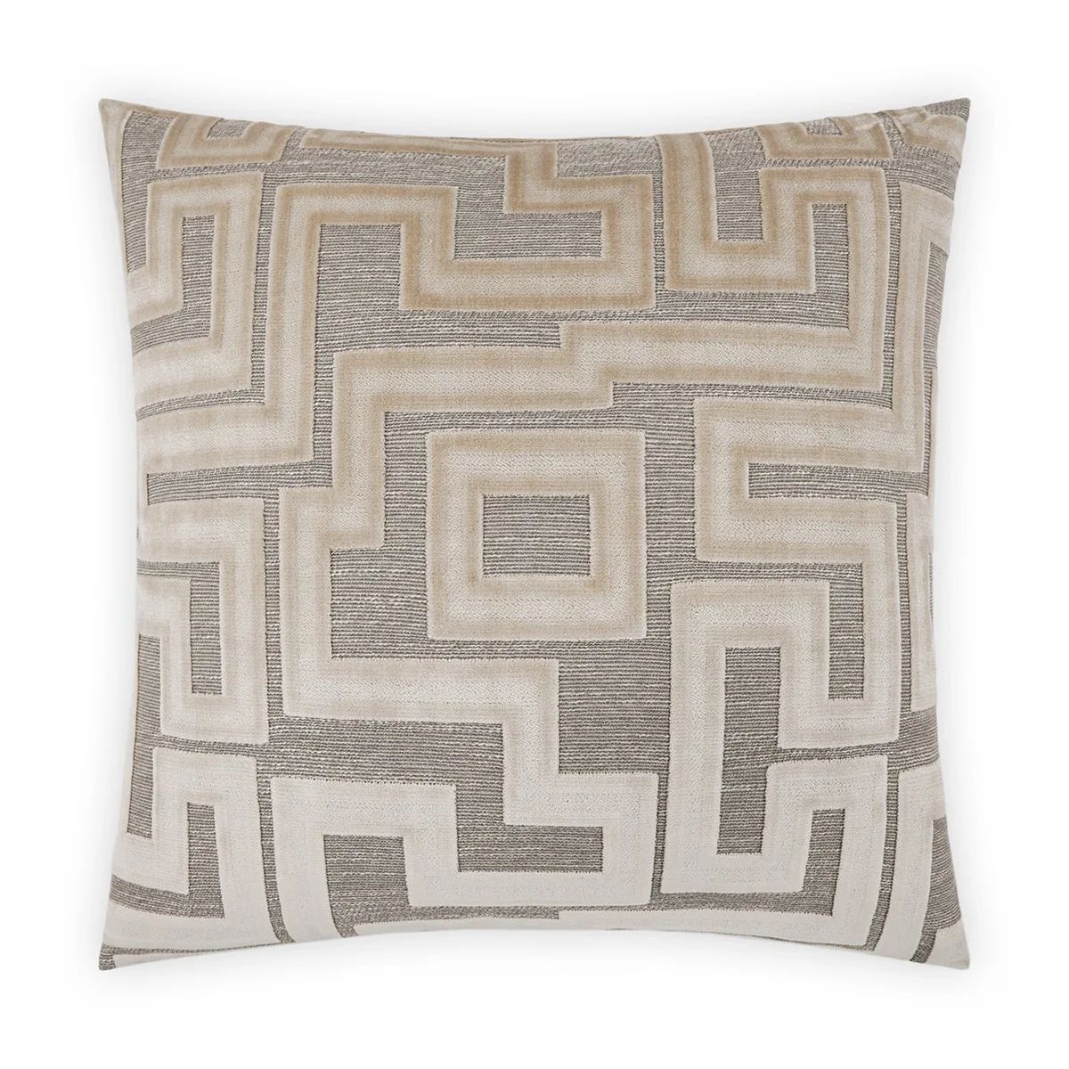 Modernist Pillow - Oat - 24" x 24" | Outrageous Interiors + Design