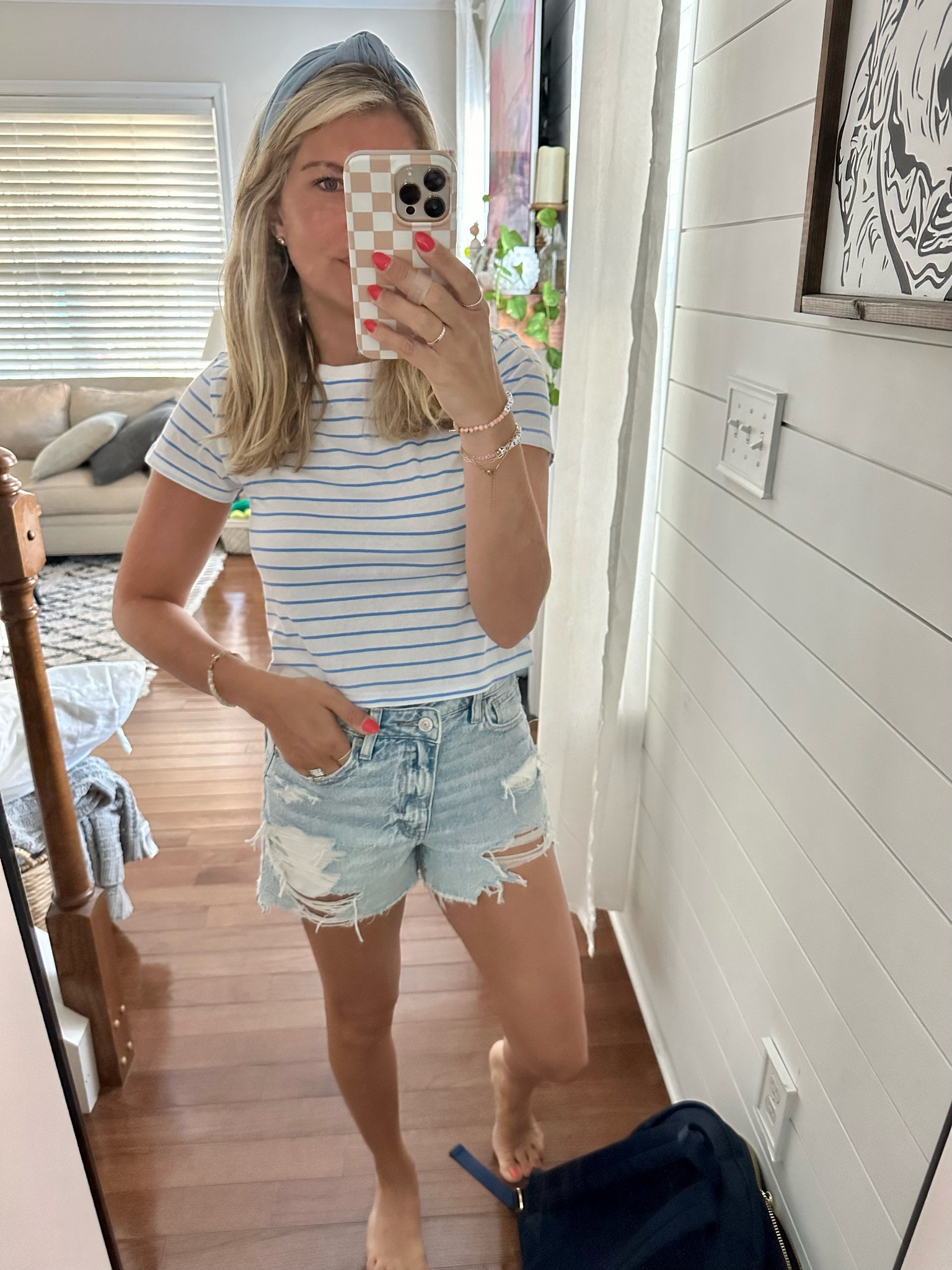 Found good coverage denim cut offs for all the mamas!
In store BOGO 50% off and grabbed an additional pair. Online 30% off! 

#LTKSummerSales #LTKFamily #LTKStyleTip
