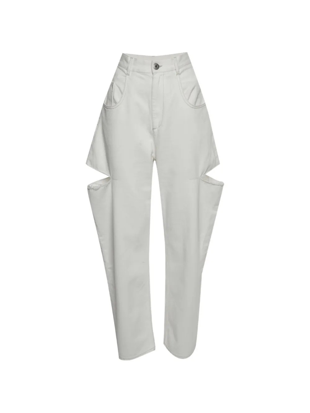 2022 slashed-side loose-fit jeans | Farfetch Global