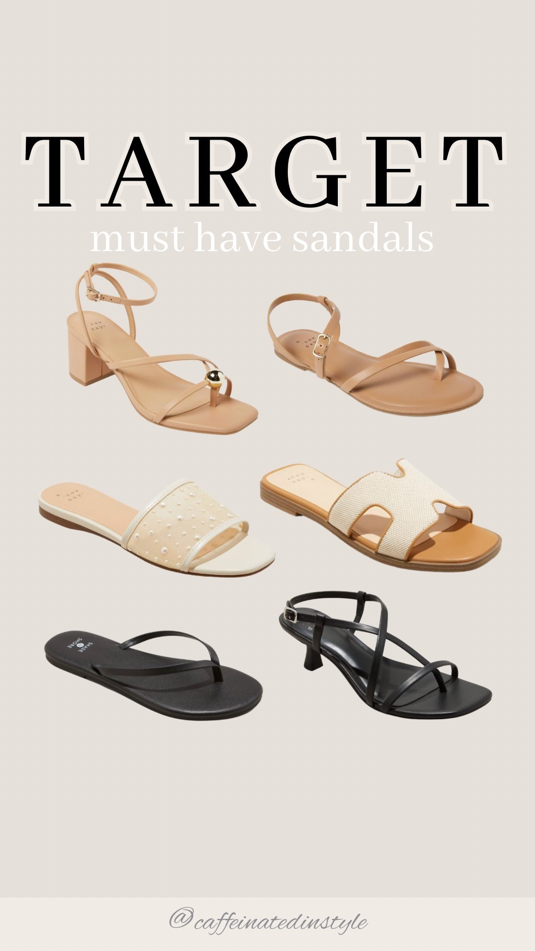 Must have neutral sandals // Target Circle Week starts July 6th 🎯 start saving items to your cart!

#LTKFindsUnder50 #LTKShoeCrush #LTKSaleAlert
