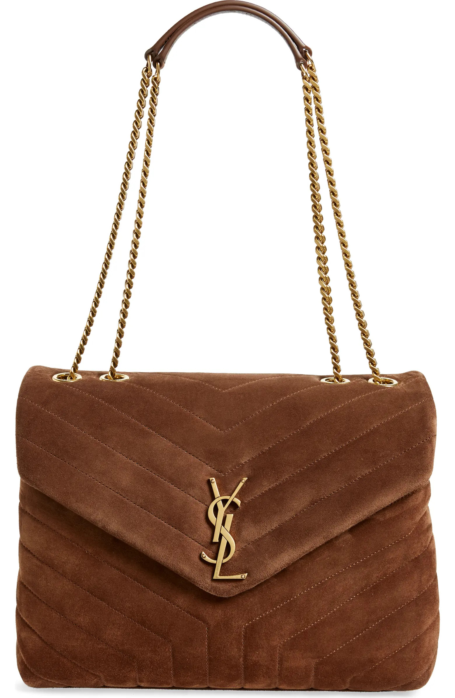 Medium Lou Matelassé Suede Shoulder Bag | Nordstrom