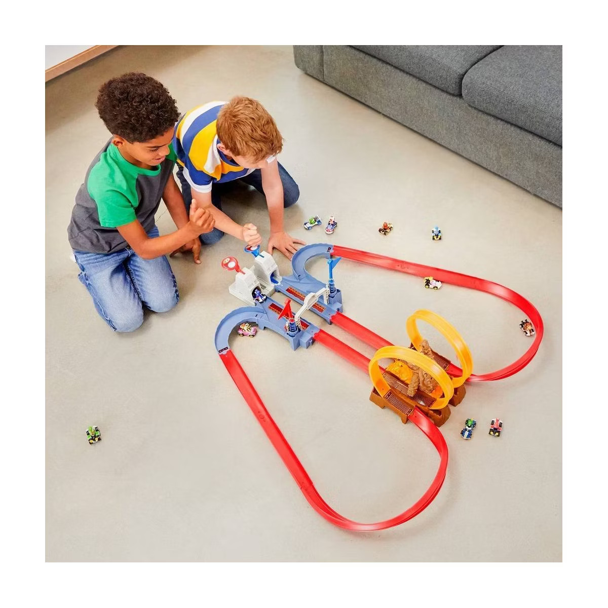 Hot Wheels Mario Kart  Bowser's Castle Trackset | Target