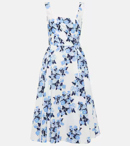 Ariadna floral cotton poplin dress | Mytheresa (US/CA)
