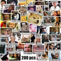 Free Shipping 200 Pcs Meme Stickers/Meme Reward Stickers For Teachers 200Pcs No Repetition | Etsy (US)