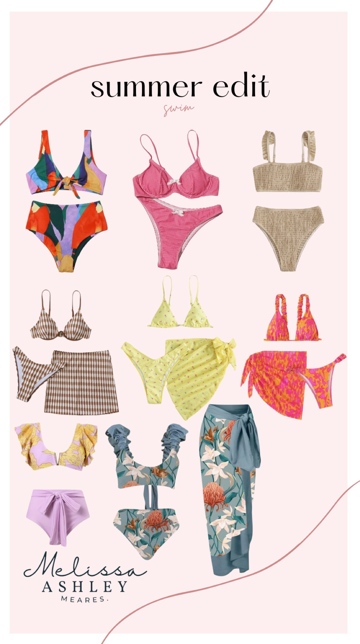 Summer edit swim! Colorful swimsuits for your next pool day or vacation! 

Bikini, skirt 

#LTKSwim #LTKStyleTip #LTKTravel