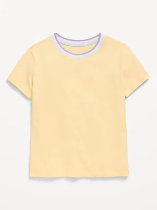 Softest Short-Sleeve T-Shirt for Girls | Old Navy (US)