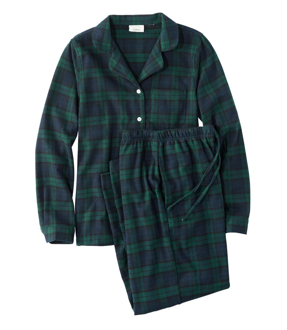Women's Scotch Plaid Flannel Pajamas | Pajamas & Nightgowns at L.L.Bean | L.L. Bean
