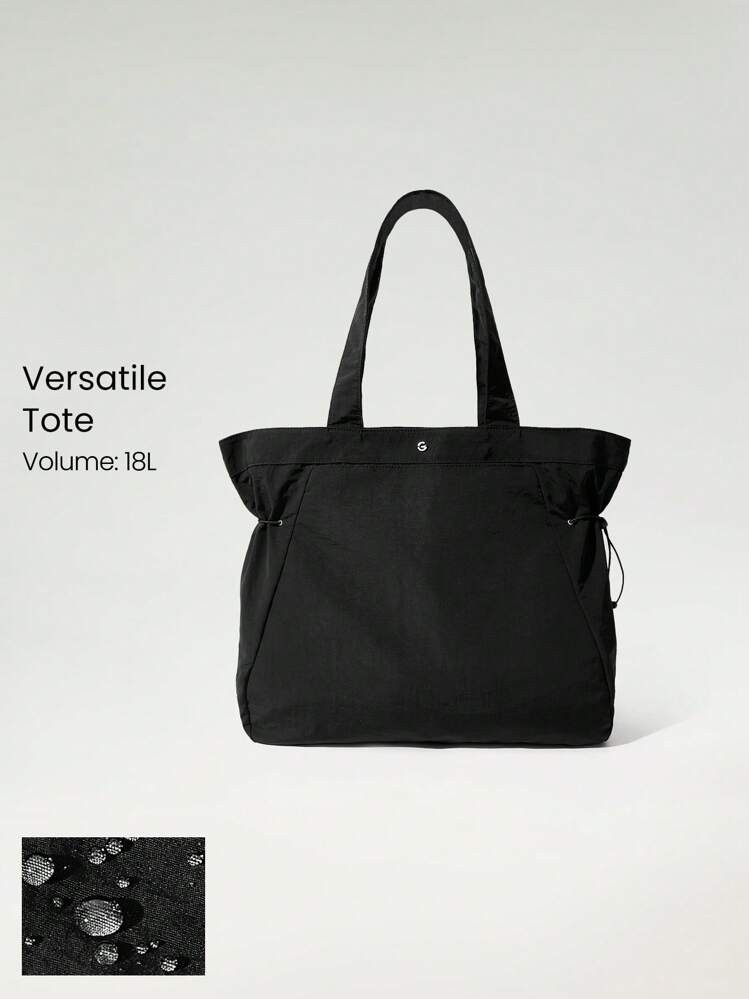 GLOWMODE 18L NylonZipper Pocketed Tote Bag Beach Travel Daily Casual Travel Bag Fall Winter | SHEIN