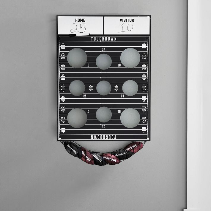 Quarter Back Training Bean Bag Toss Game, Black | Pottery Barn Teen