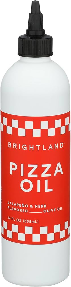 Brightland Pizza Oil - Jalapeño and Herb Olive Oil - 12 fl. oz. | Amazon (US)