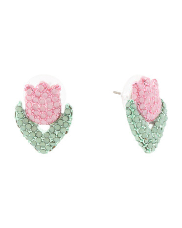 Tulip Stud Earrings | TJ Maxx