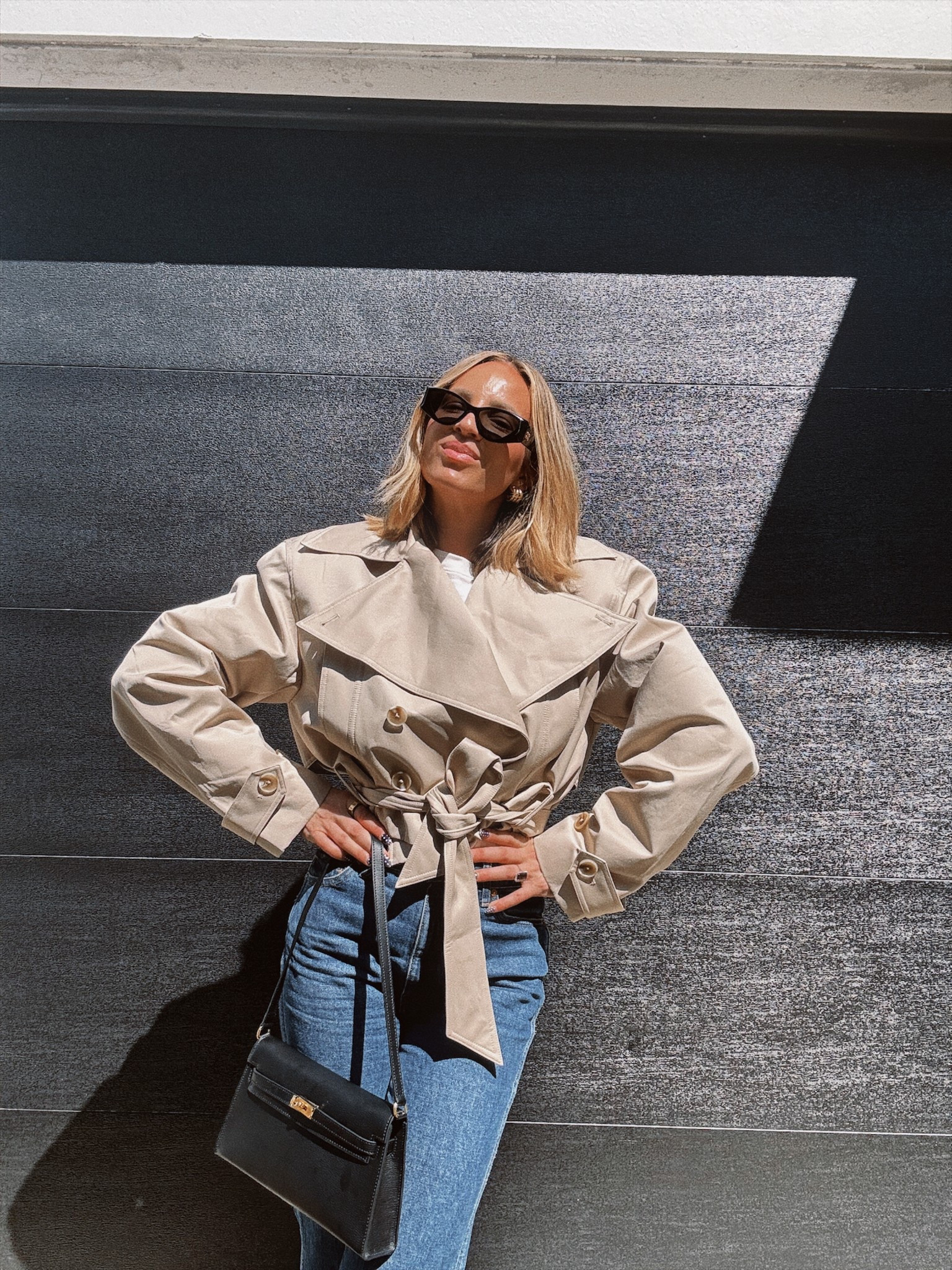 Wearing a small in the trenchcoat! Jeans run TTS. Kelly looking bag is from https://www.avonaparis.com/ashley22
Use code ASHLEY22 for 22% off

#LTKStyleTip #LTKWorkwear #LTKActive