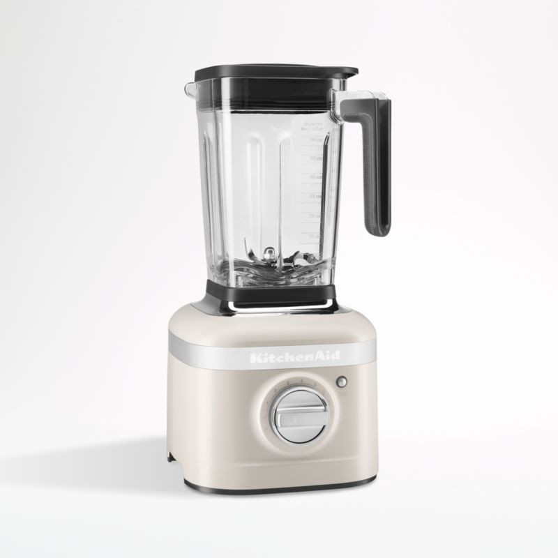 KitchenAid K400 Matte Milkshake White Blender + Reviews | Crate & Barrel | Crate & Barrel
