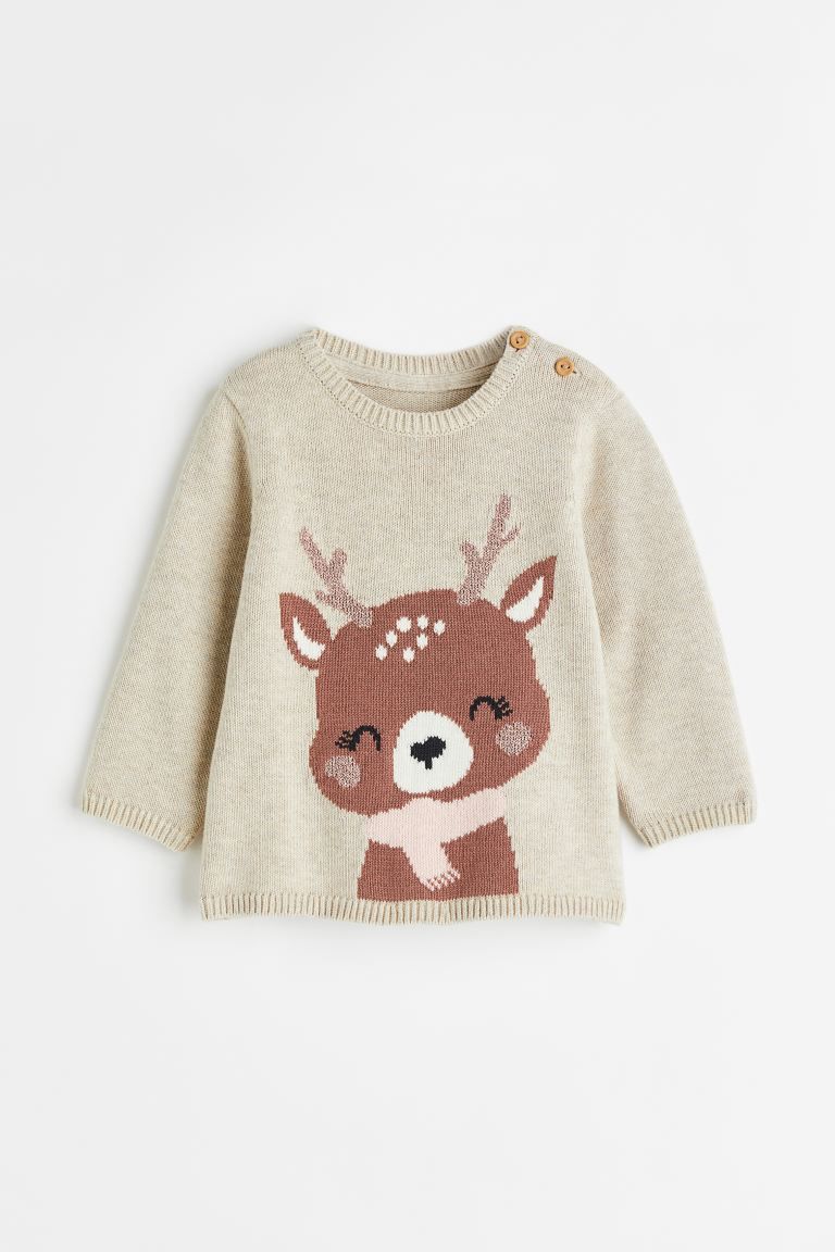 Fine-knit Cotton Sweater | H&M (US)