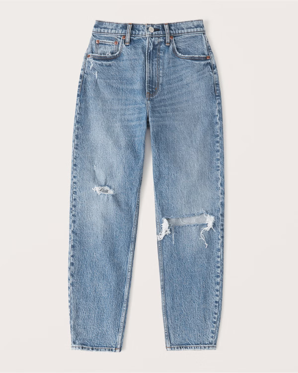 High Rise 80s Mom Jeans | Abercrombie & Fitch (US)