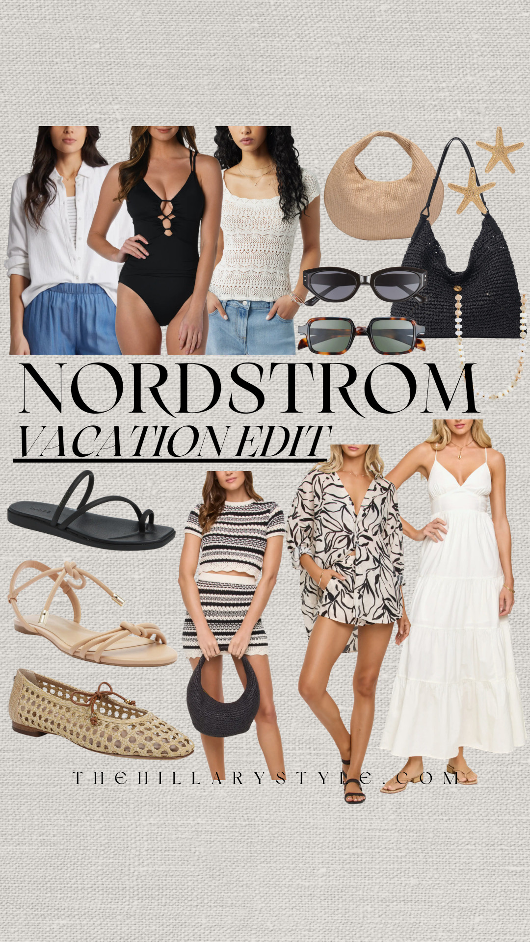 Nordstrom Vacation Edit: Your Tropical Spring Break Capsule
Get ready to pack your bags for the ultimate spring break getaway with these chic resort wear essentials from Nordstrom! 🌴 From breezy linen layers and crochet textures to the perfect sun-ready accessories, this edit has everything you need for a stylish escape. Whether you’re lounging poolside, exploring a beach town, or heading to a sunset dinner, these pieces transition effortlessly from day to night. Shop these must-have vacation finds and elevate your summer travel wardrobe today!

#TheHillaryStyle #NordstromStyle #SpringBreakOutfits #ResortWear #SummerStyle #BeachVacation #TravelCapsule #CrochetTrend #LinenEssentials #LTKtravel #PinterestFashion #SpringBreakStyle #SummerOutfits #CoastalChic #HolidayStyle 

 

#LTKSeasonal #LTKSwim #LTKTravel