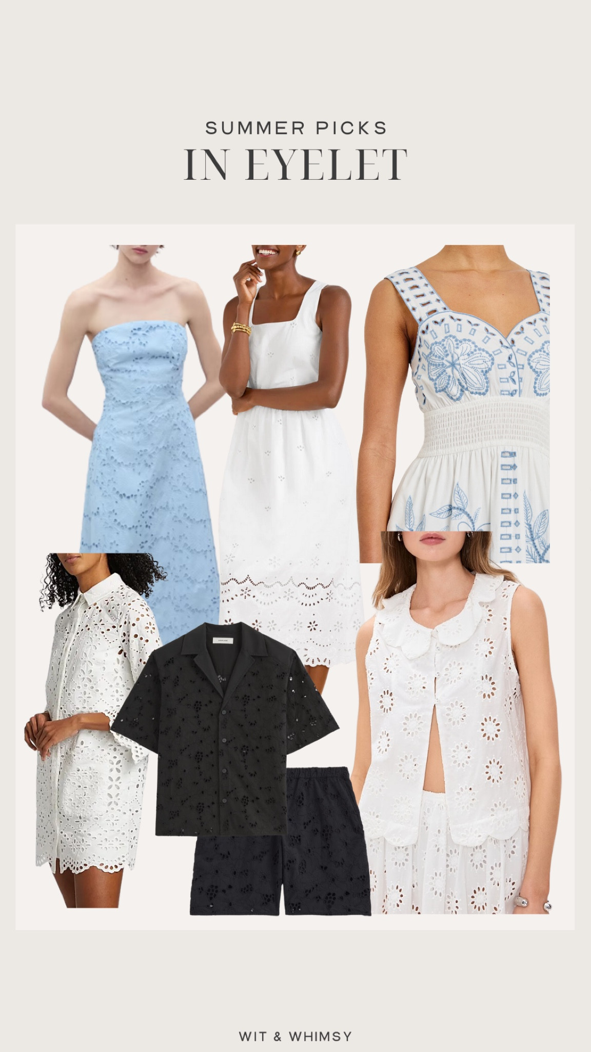 Summer picks in eyelet 

#LTKFindsUnder100 #LTKStyleTip #LTKSeasonal