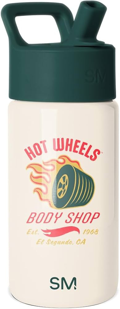 Simple Modern Hot Wheels Kids Water Bottle & Toddler Cup | 14oz | Amazon (CA)
