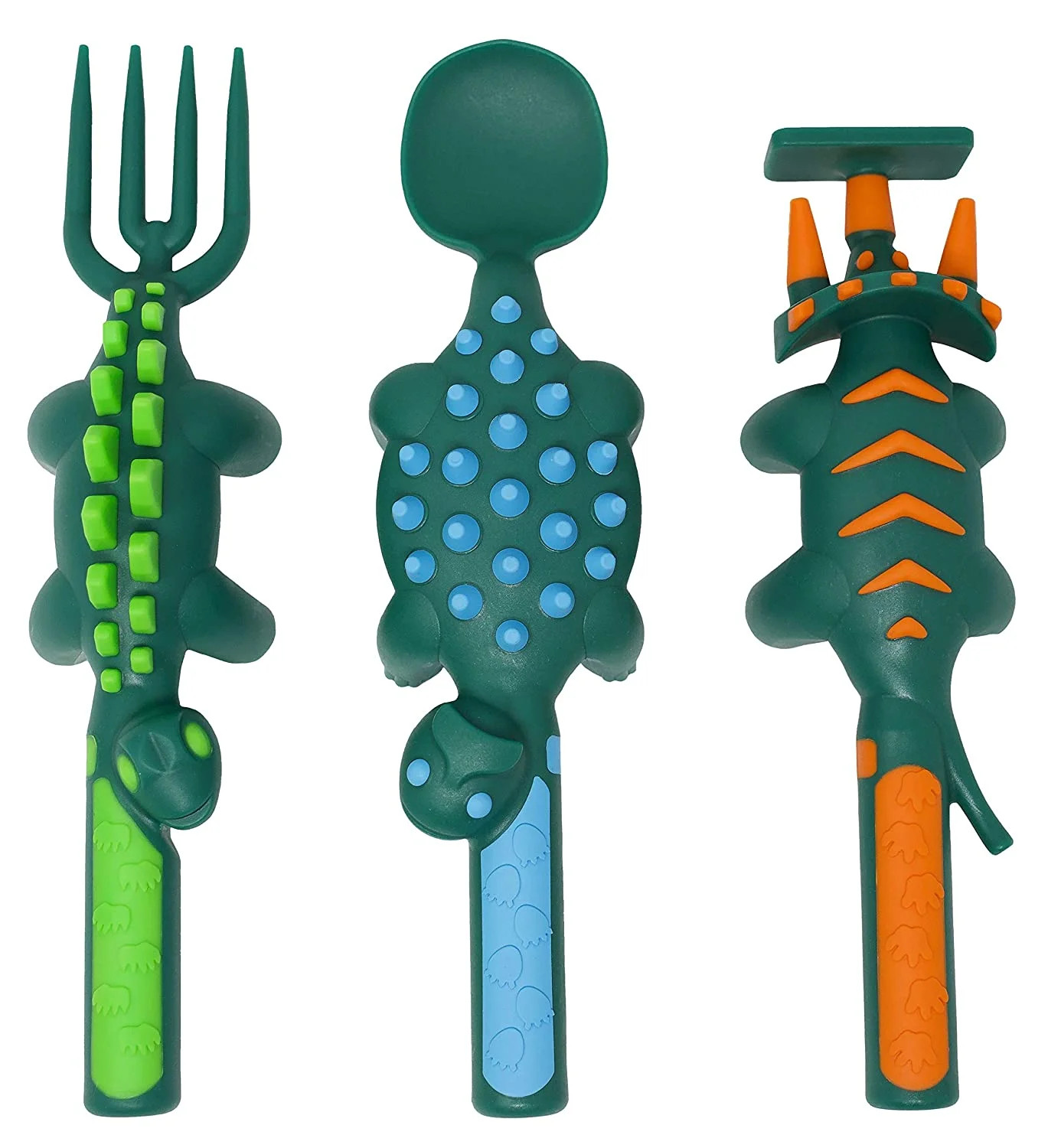 Constructive Eating Dinosaur Utensil Set for Toddlers, Infants, Babies and Kids - Flatware Toys a... | Walmart (US)