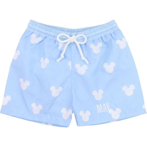 Blue Mouse Ears Swim Trunks | Cecil and Lou