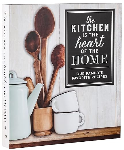 Deluxe Recipe Binder - The Kitchen Is the Heart of the Home: Our Family's Favorite Recipes | Amazon (US)