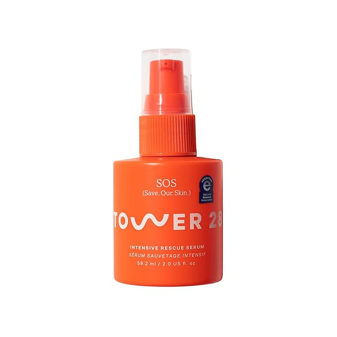 Tower 28 SOS Intensive Rescue Serum for Sensitive Skin, Hypochlorous Acid Skin Care, Helps Reduce... | Amazon (US)