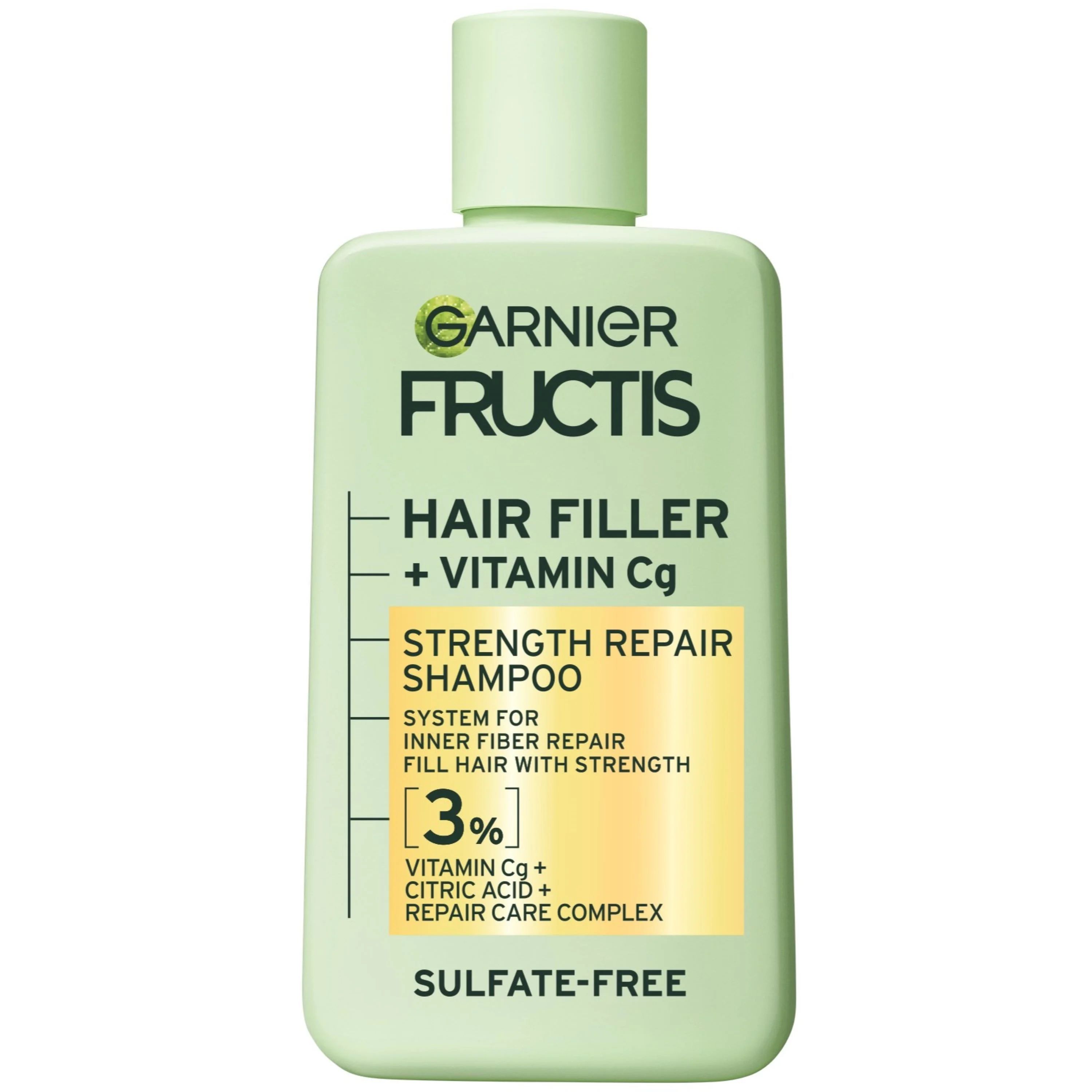 Garnier Fructis Hair Filler Vitamin Cg Strength Repair Shampoo, 10.1 fl oz | Walmart (US)