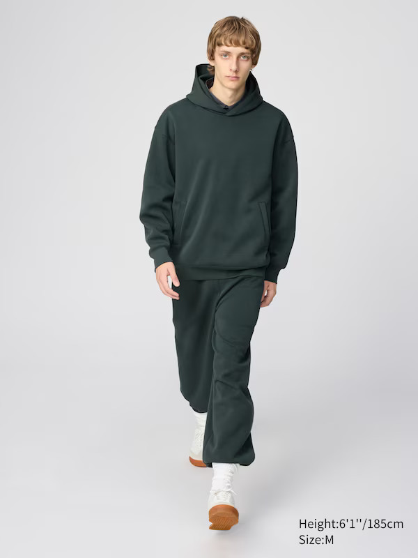 Oversized Sweat Pullover Hoodie | UNIQLO (UK)
