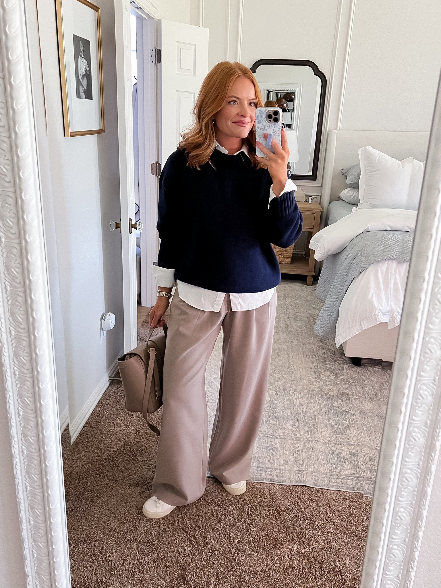 I love this look when I want to be a little more casual but still look put together! You could easily swap the sneakers for boots to dress it up a bit. 

#LTKWorkwear #LTKSeasonal #LTKStyleTip