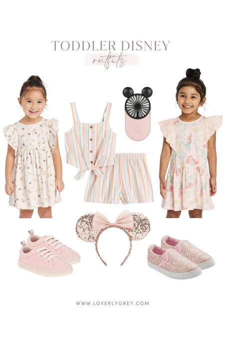 Outfit ideas for little girls for your next Disney trip! #loverlygrey 

#LTKfamily #LTKFind #LTKkids
