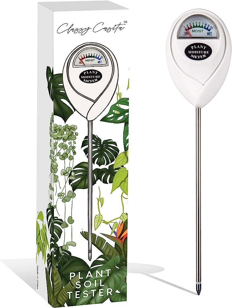 Classy Casita Soil Moisture Meter- Soil Moisture Sensor for Indoor & Outdoor Plants, Moisture Met... | Amazon (US)