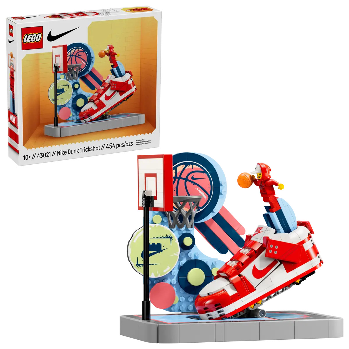 LEGO Nike Dunk Trickshot Set 43021 | Walmart (US)