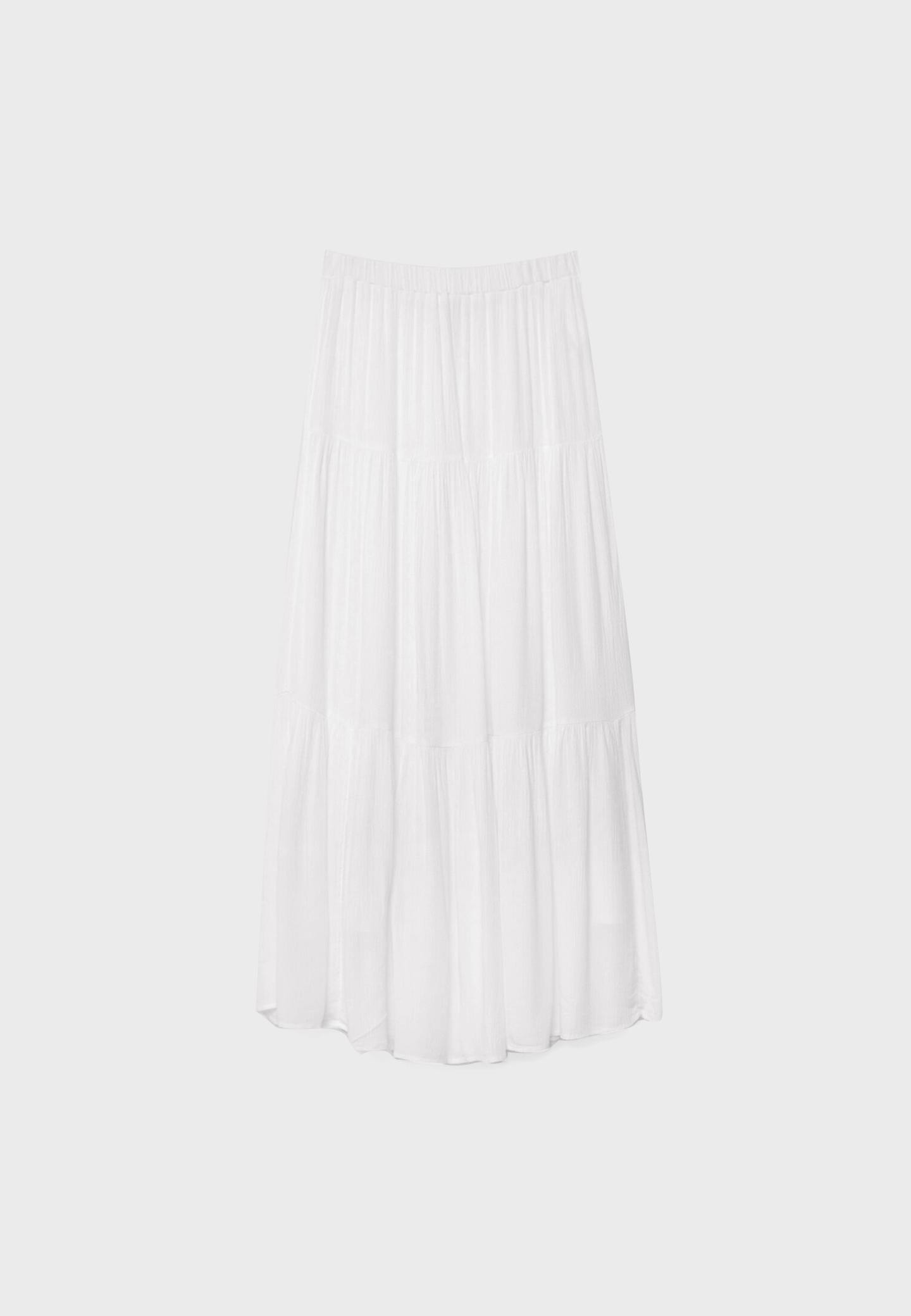 Boho midi skirt | Stradivarius (UK)