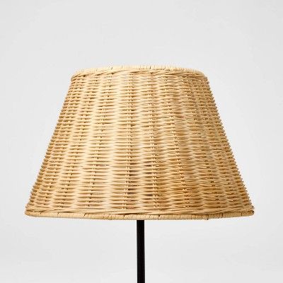 Wicker Lamp Shade Brown - Threshold™ designed with Studio McGee | Target
