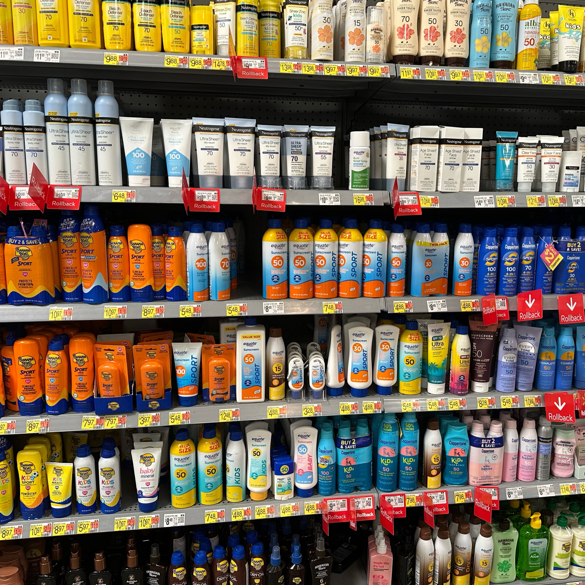 Sunscreen Stock Up Time!  Tons of great Rollbacks over at Walmart  

#LTKSaleAlert #LTKSeasonal #LTKSwim