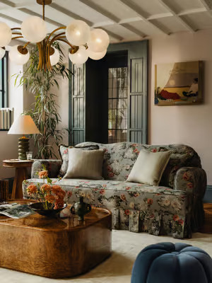 Madelyn Three Seater Sofa, Skylar Print, UK | Soho Home Ltd