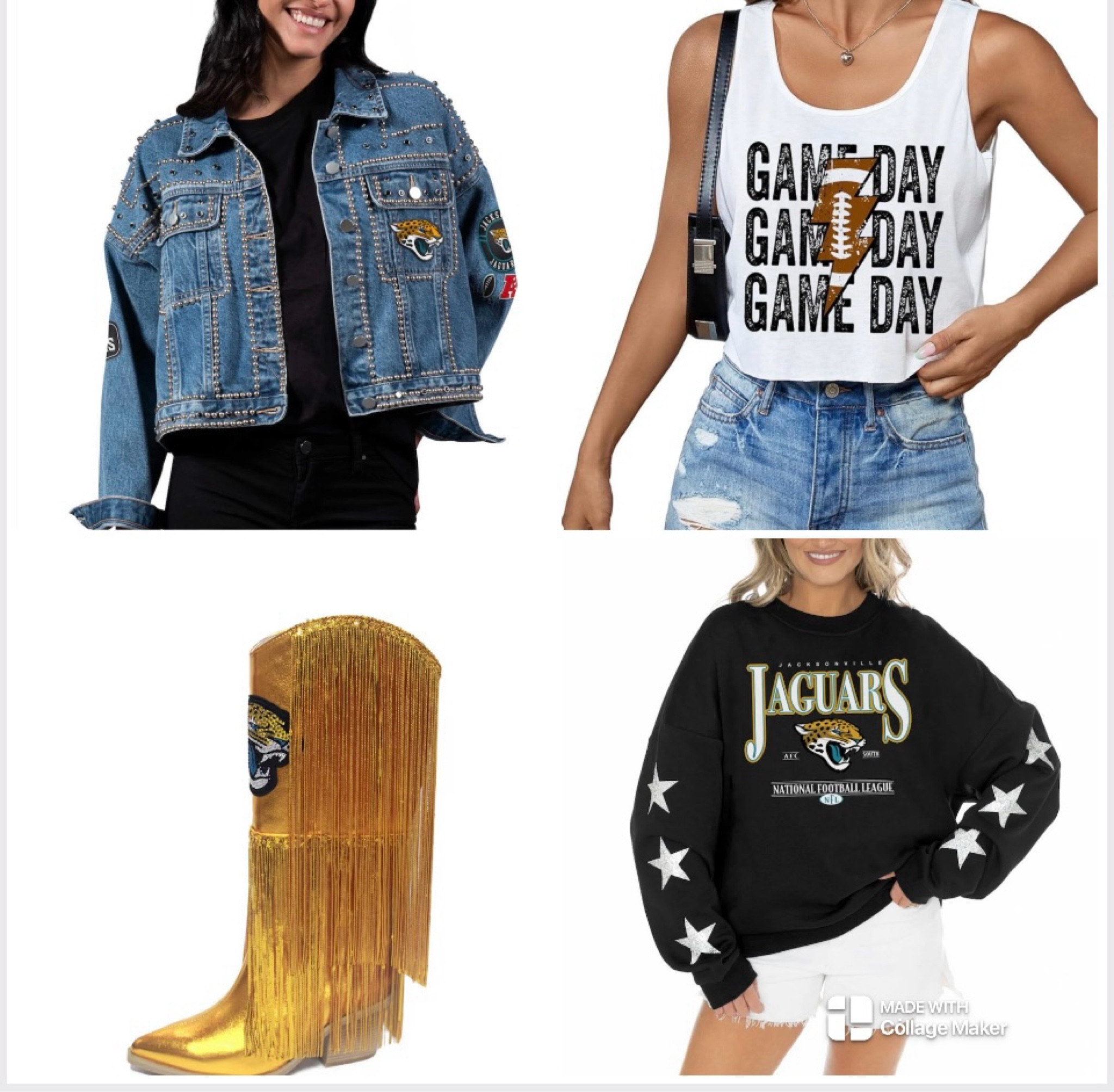 Jacksonville Jaguars gear in full effect…..Go Jags!

#LTKStyleTip #LTKFindsUnder100 #LTKSeasonal