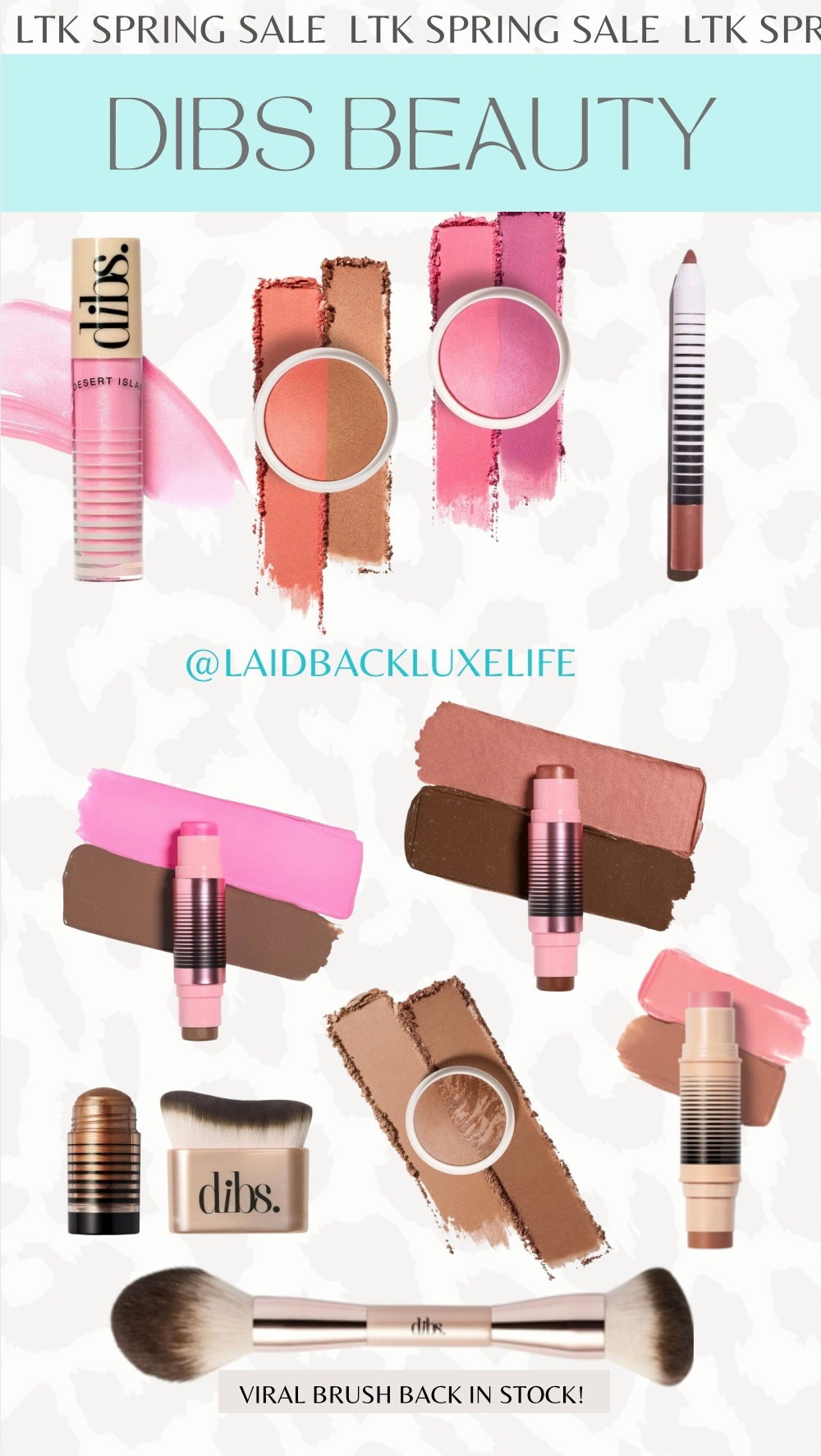 Dibs Beauty sale, Dibs 20% off sale, Use code LTK for 20% off, LTK Spring Sale @dibsbeauty #LaidbackLuxeLife

Hey Beautiful! Feel free to comment on this post if you have any questions! 🫶🏽

Follow me for more fashion finds, beauty faves, lifestyle, home decor, sales and more! So glad you’re here!! XO, Karma

#LTKBeauty #LTKSaleAlert #LTKSpringSale