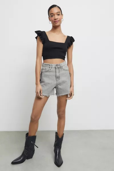 BDG A-Line Cutoff Denim Shorts | Urban Outfitters (US and RoW)
