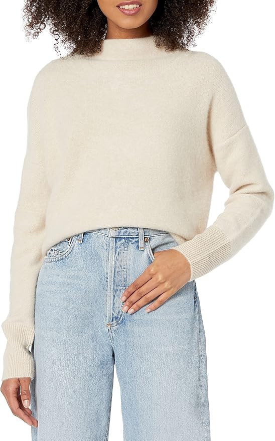 Vince Women's Boiled Funnel Neck Pullover | Amazon (US)