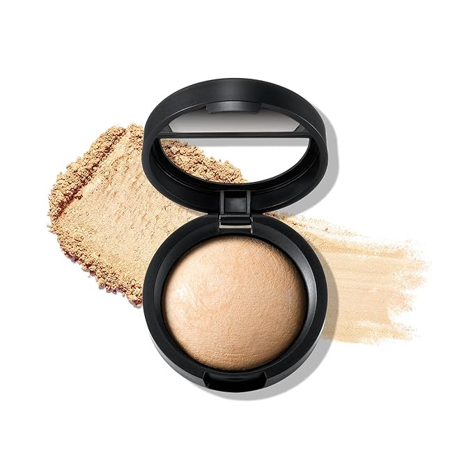 LAURA GELLER Baked Natural Glow Highlighter Radiance Enhancing Makeup, French Vanilla | Amazon (US)