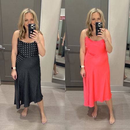Sharing these new slip dresses from Target that would be perfect for a date night or to wear to a a wedding!  I’m wearing a size medium at 5 weeks postpartum and I would say it fits true to size. 

Valentine’s Day, cocktail dress, wedding guest, vacation outfit, winter outfit, Target style, resort wear 

#LTKstyletip #LTKSeasonal #LTKwedding