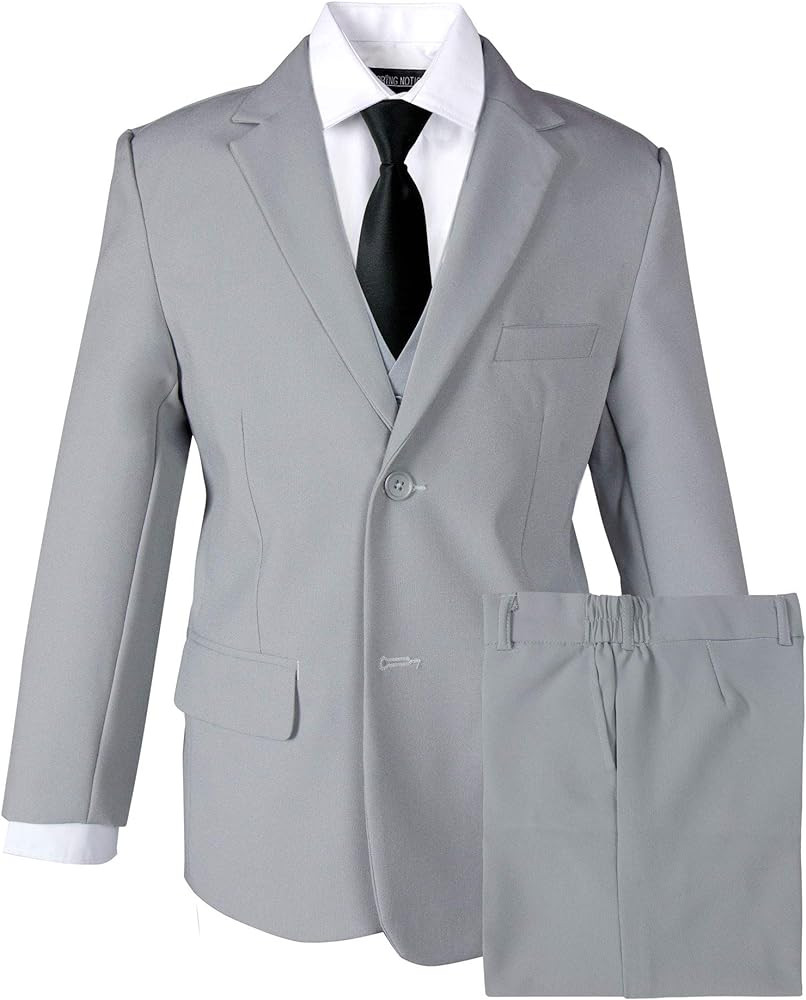 Spring Notion Big Boys' Modern Fit Dress Suit Set | Amazon (US)