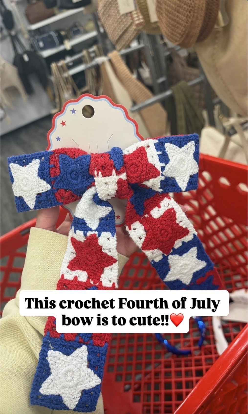 This crochet Fourth of July bow is to cute!!❤️

#LTKmomlife #LTKootd #LTKgrwm